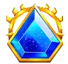 Klejnot niebieski Symbol